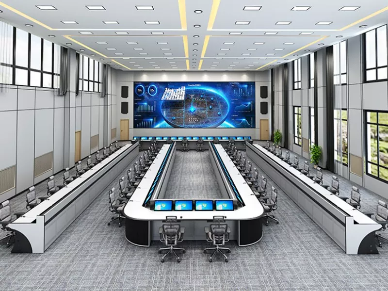 U-formad övervakningskonsol